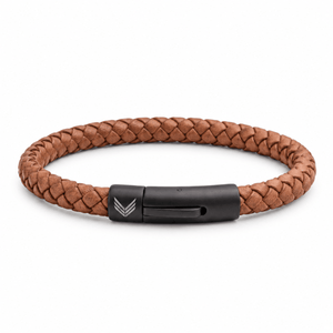 Vertig Leather Bracelet Brown