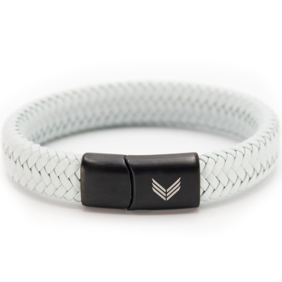 Vertig Magnetic Leather Bracelet Grey