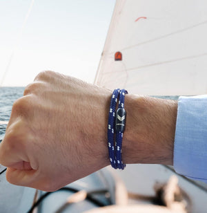 VERTIG Ocean Blue Magnetic Paracord Bracelet - VertigStore