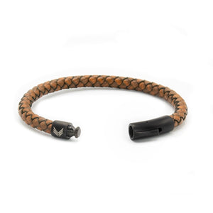 Vertig Leather Bracelet Vintage Brown