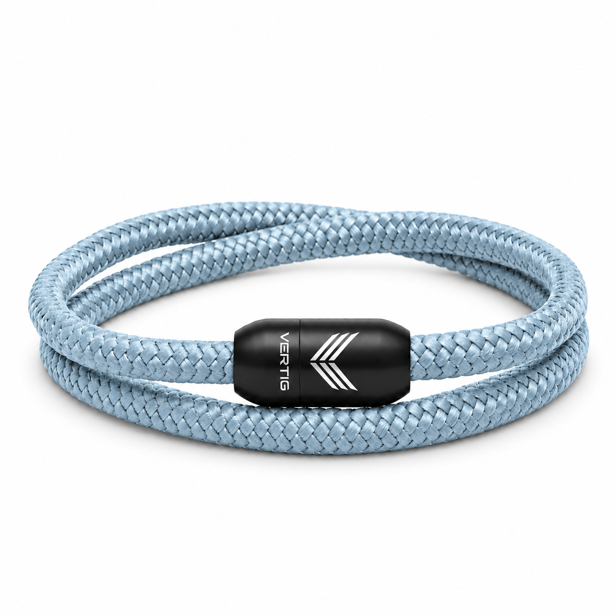 Paracord Bracelet Magnetic Grey