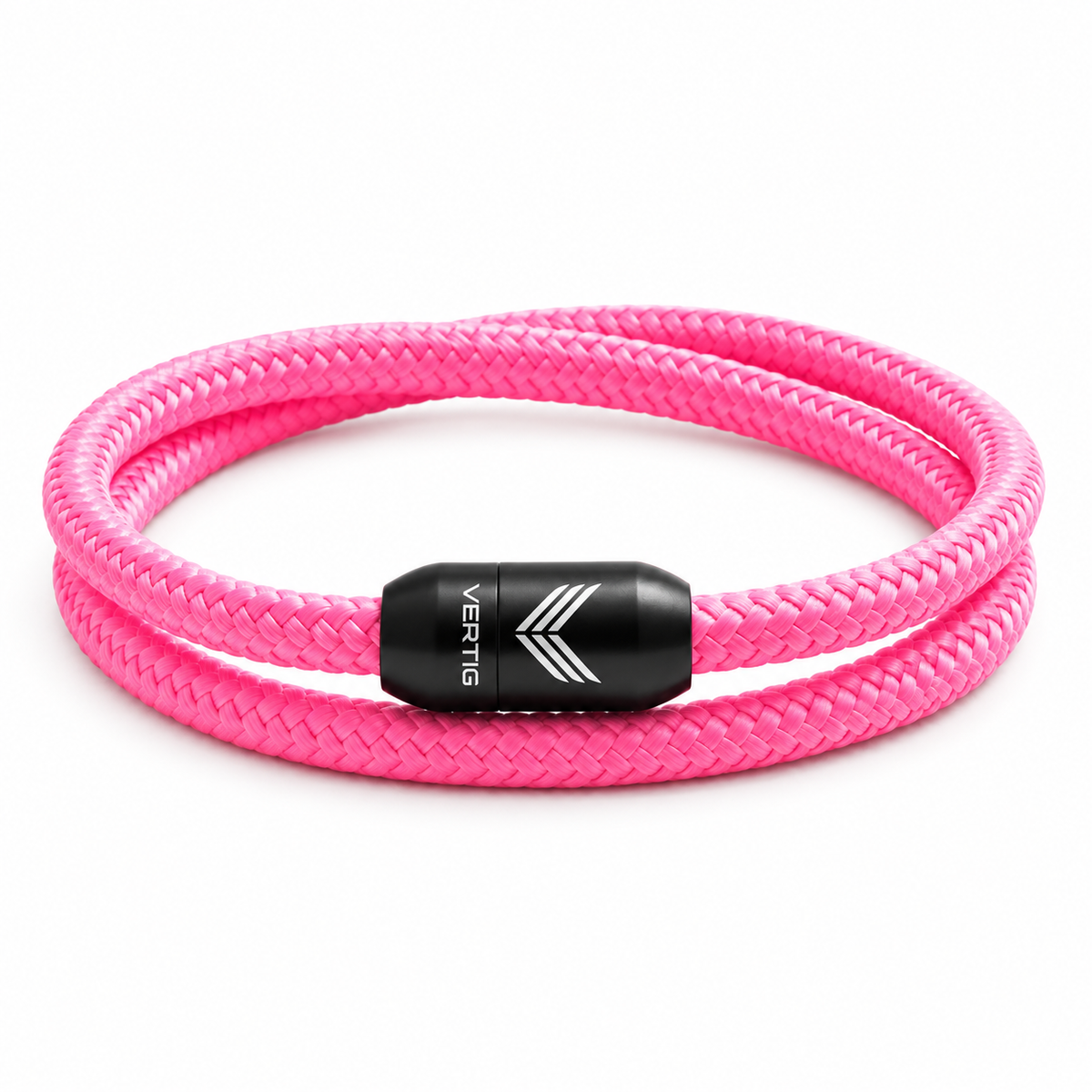 Paracord Bracelet Magnetic Pink