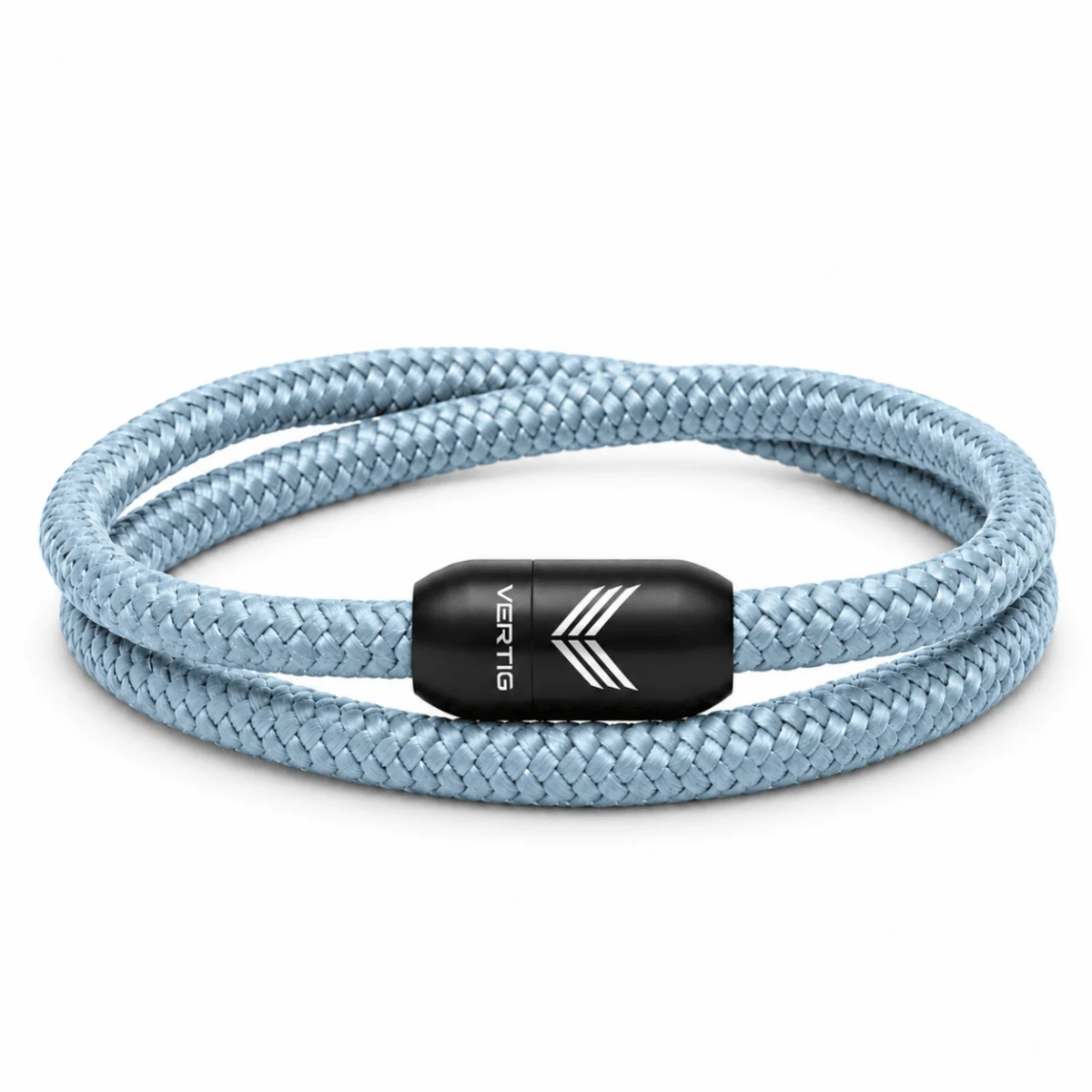 Paracord Bracelet Magnetic Grey