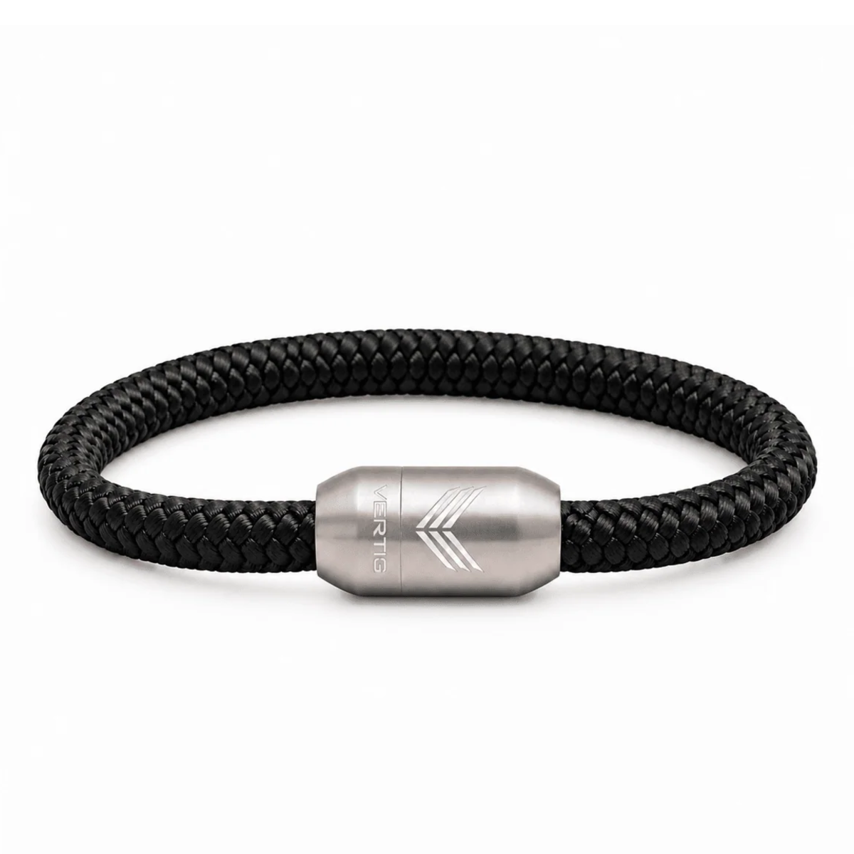 Vertig Magnetic Paracord Bracelet Black