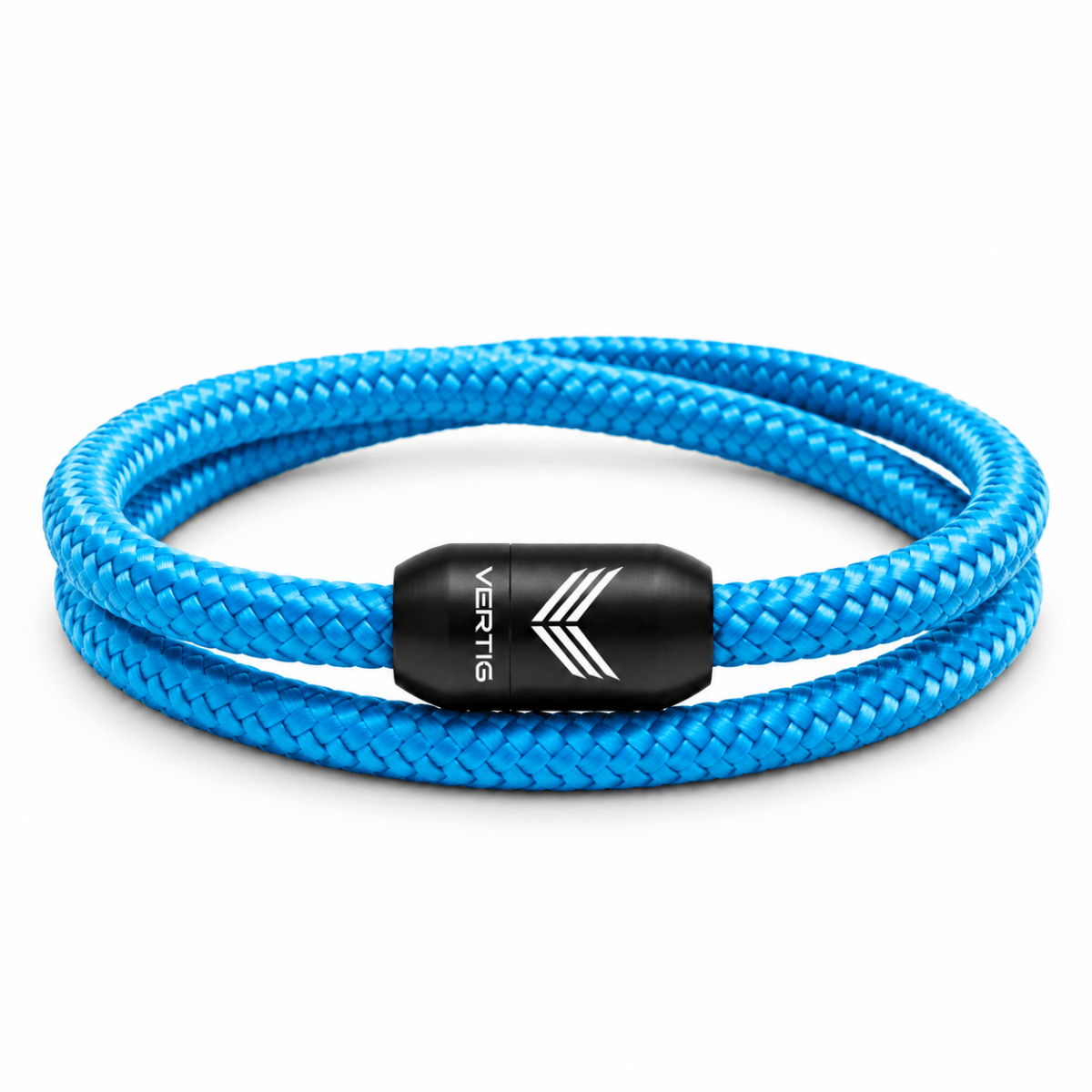 Paracord Bracelet Magnetic Blue