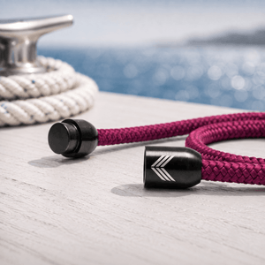 Paracord Bracelet Magnetic Burgundy