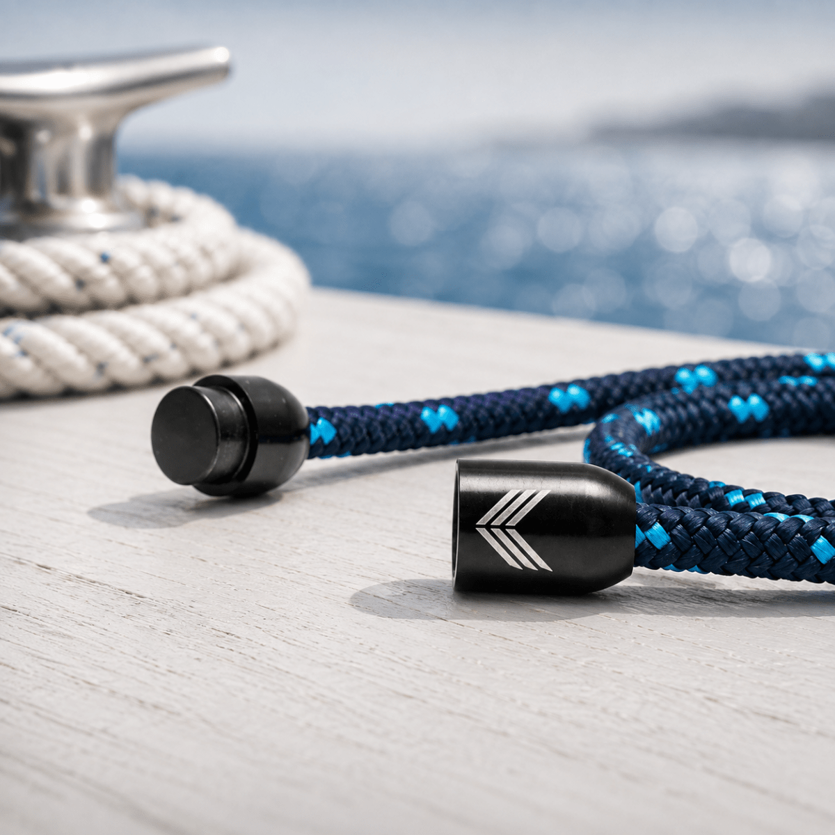 Paracord Bracelet Magnetic Dark Blue