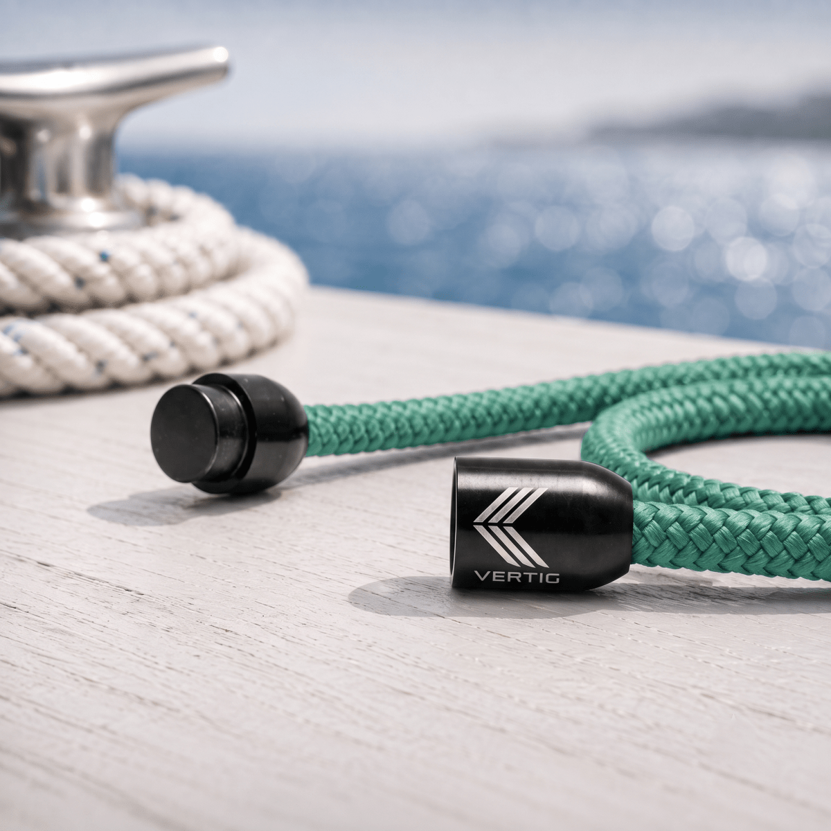 Paracord Bracelet Magnetic Green
