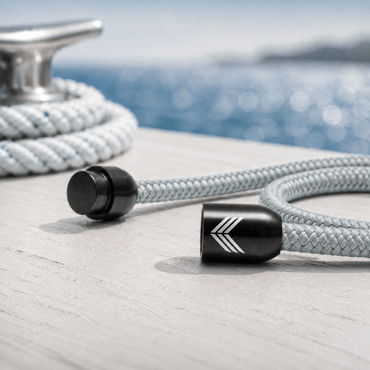Paracord Bracelet Magnetic Grey