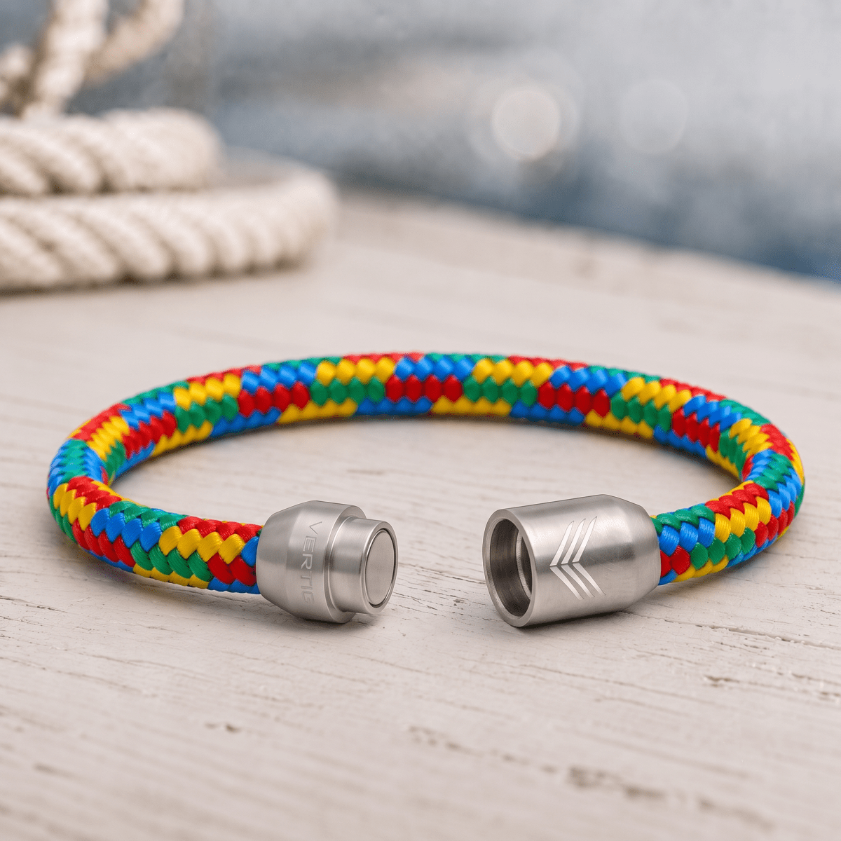Paracord Bracelet Magnetic Multicolor