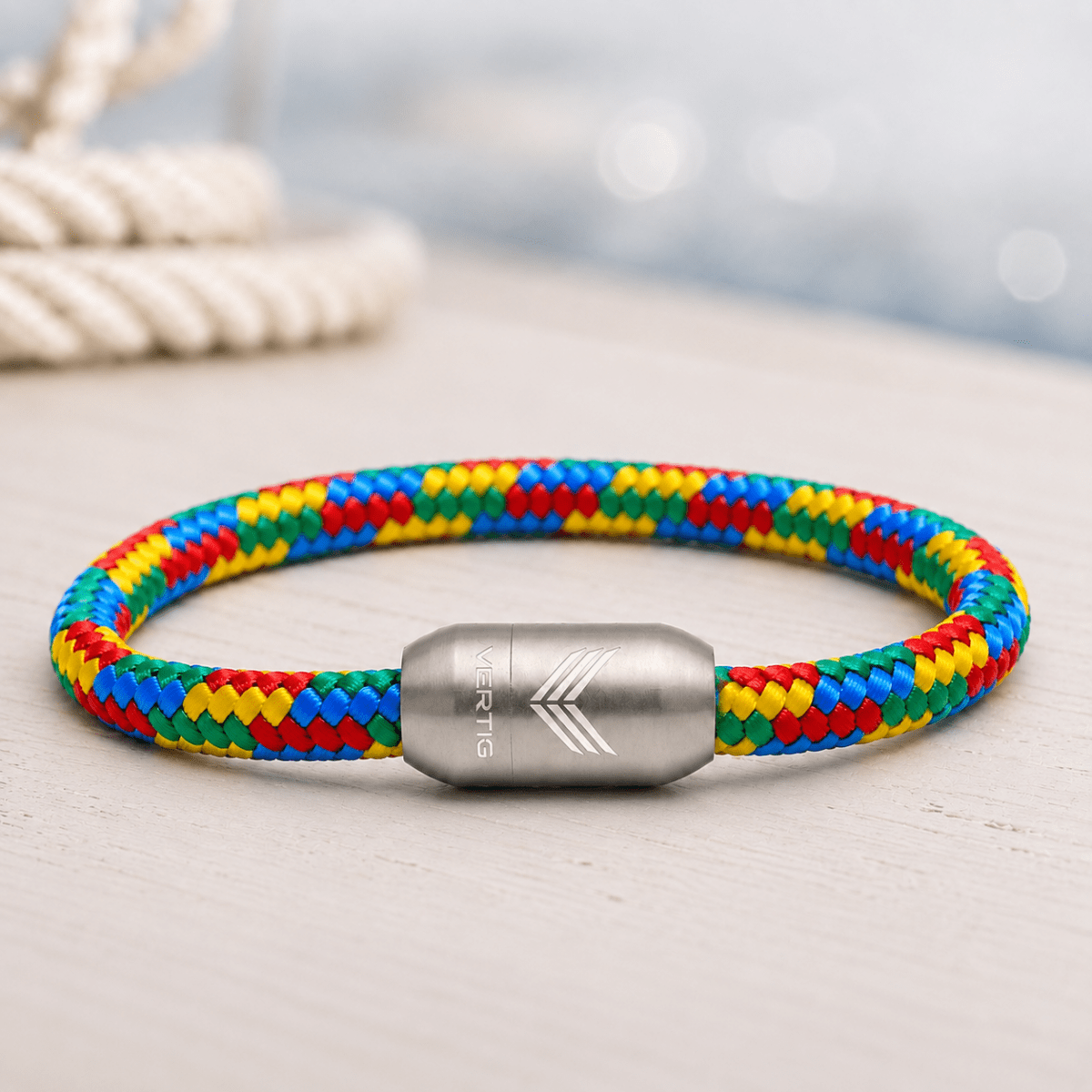 Paracord Bracelet Magnetic Multicolor