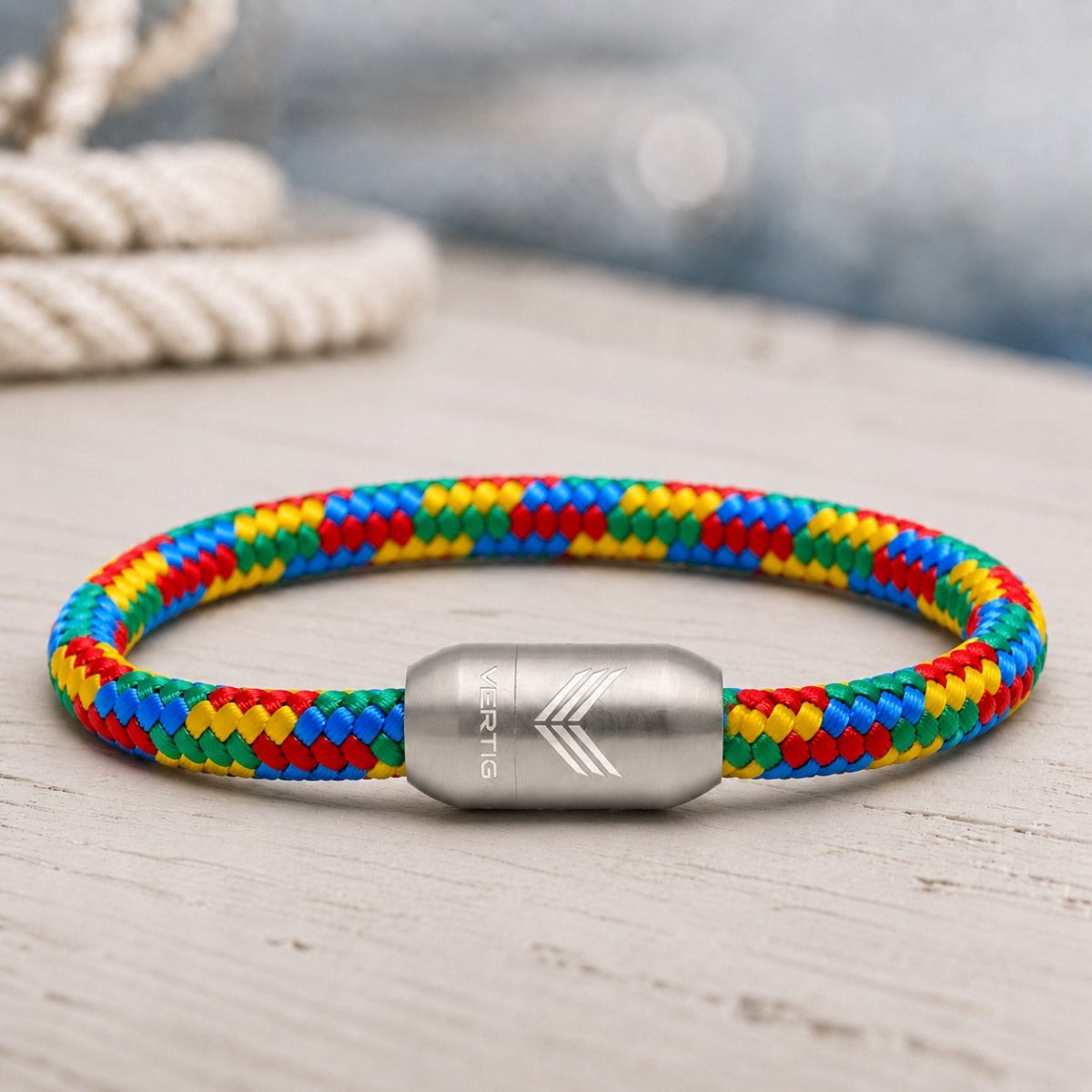 Paracord Bracelet Magnetic Multicolor