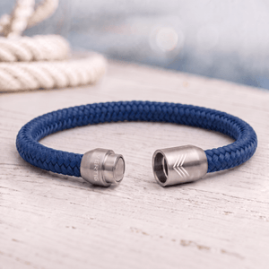 Paracord Bracelet Magnetic Navy Blue