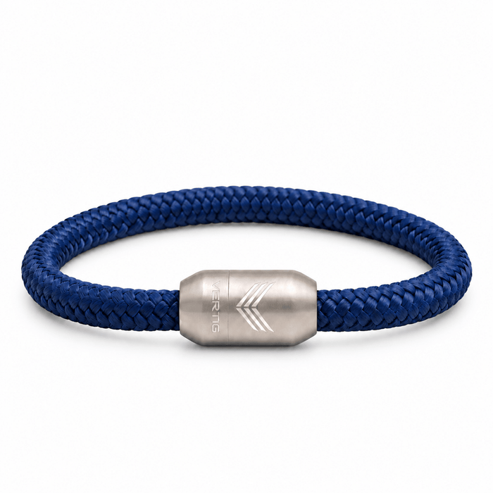 Paracord Bracelet Magnetic Navy Blue