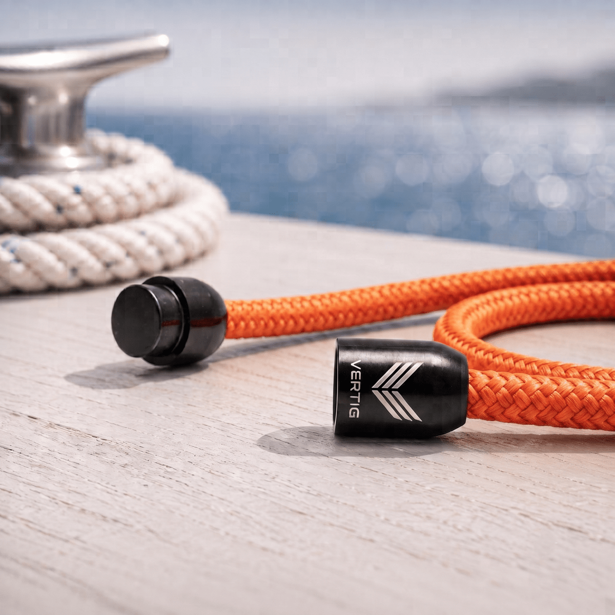 Paracord Bracelet Magnetic Orange