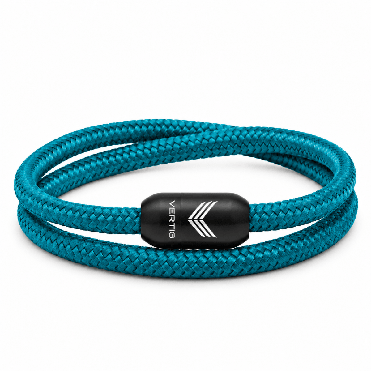 Paracord Bracelet Magnetic Turquoise