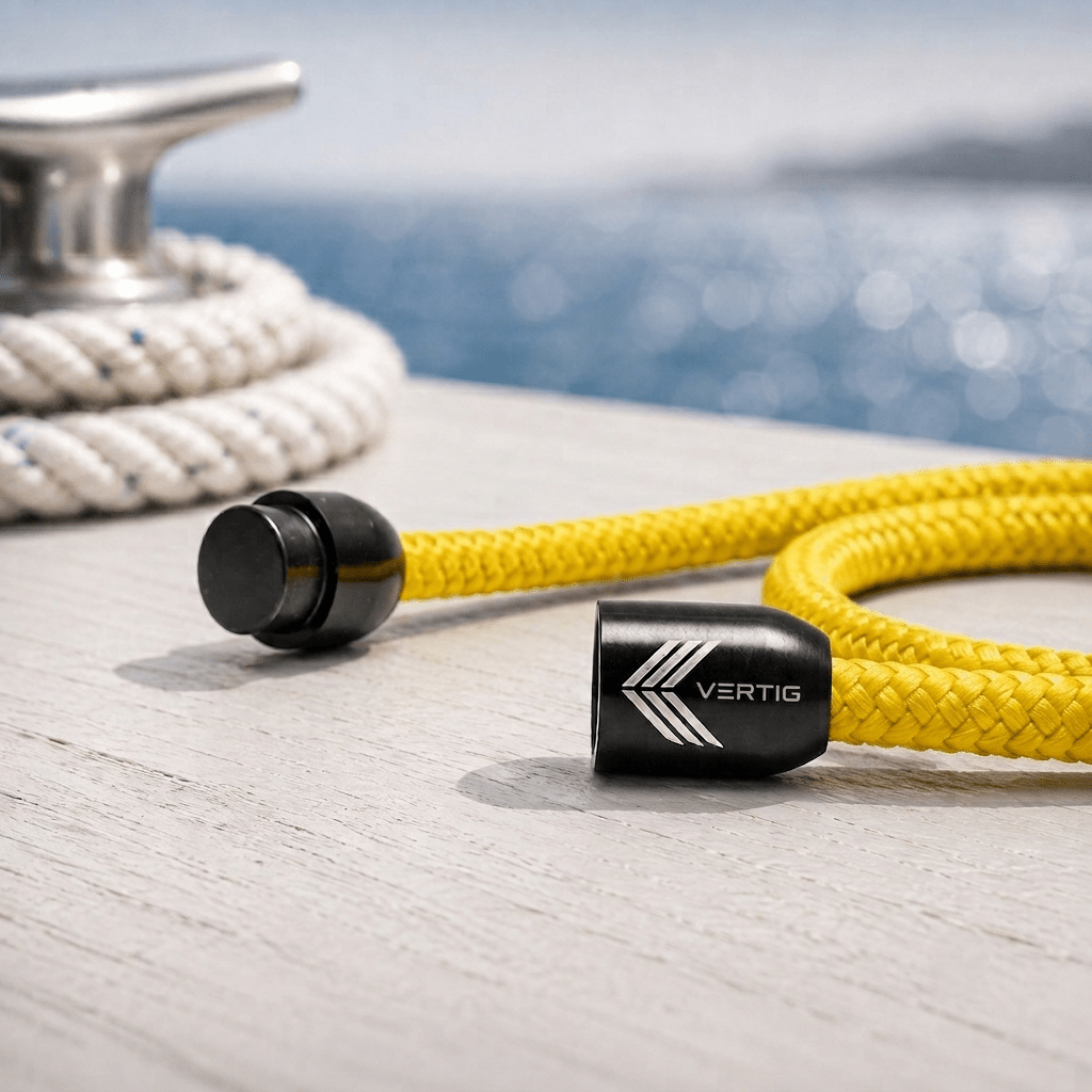 Paracord Bracelet Magnetic Yellow