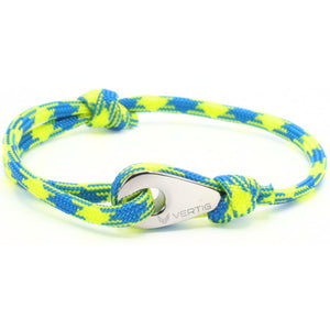 Paracord Bracelet Sliding Yellow Blue