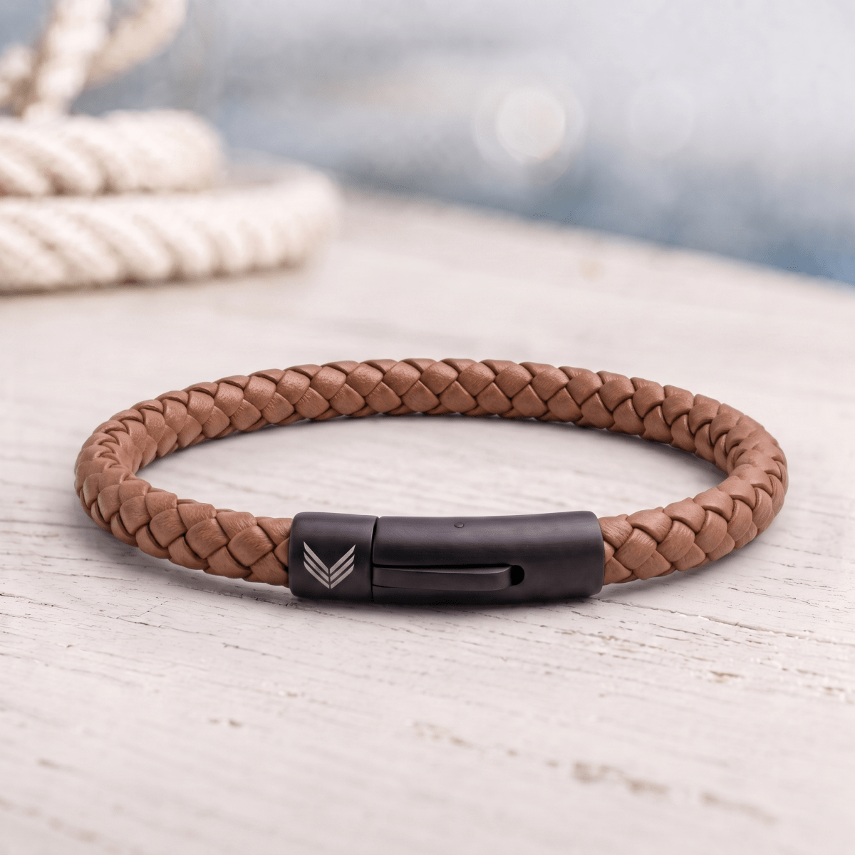 Vertig Leather Bracelet Brown