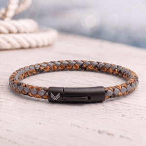 Vertig Leather Bracelet Vintage Bronze