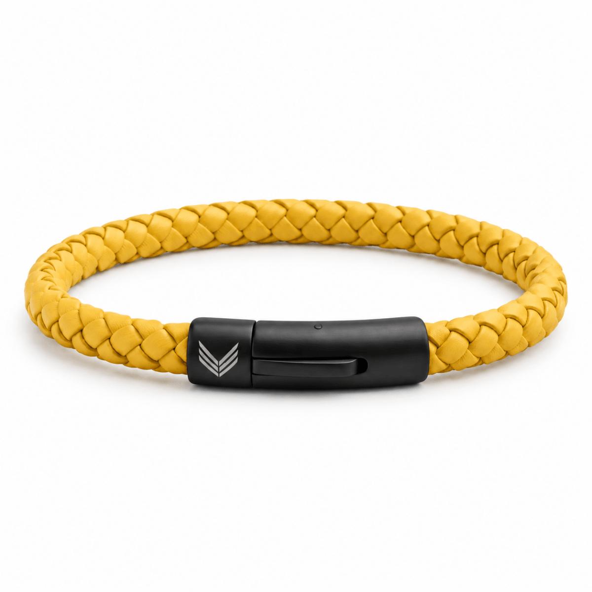 Vertig Leather Bracelet Yellow