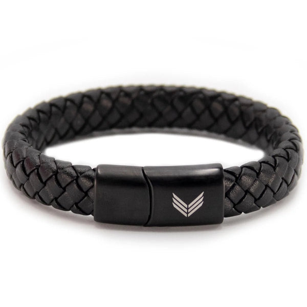 Vertig Magnetic Wide Leather Bracelet Black – Vertig Store Vertig Magnetic Wide Leather Bracelet Black – Vertig Store