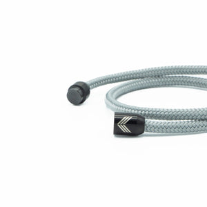 VERTIG Aqua Grey Magnetic Paracord Bracelet - VertigStore
